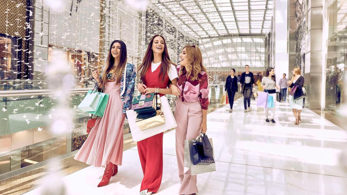 Фото шопинга в Дубае