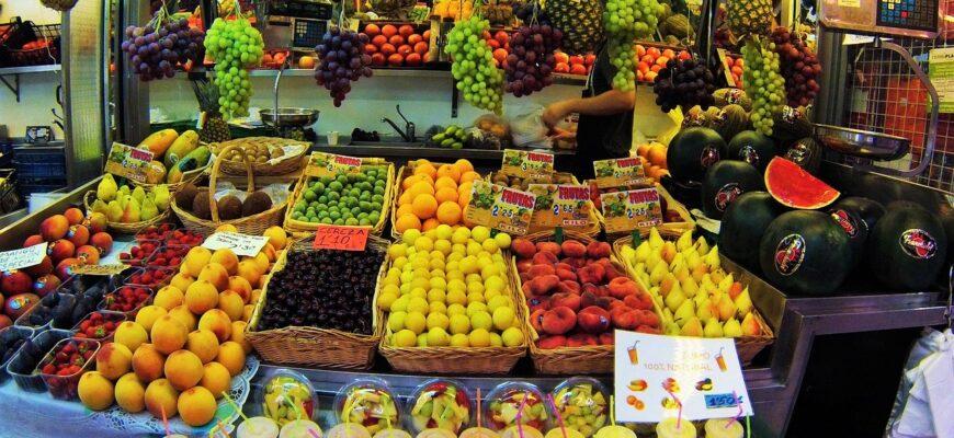 фото Рынки фруктов и овощей ОАЭ