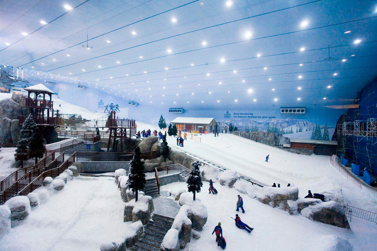 Фото комплекса в Ski Dubai