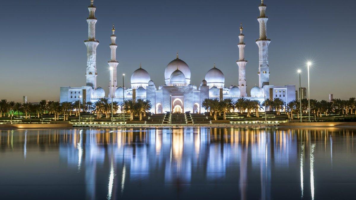 Мечеть шейха Зайда в Абу-Даби 