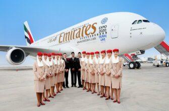 Фото самолета Emirates