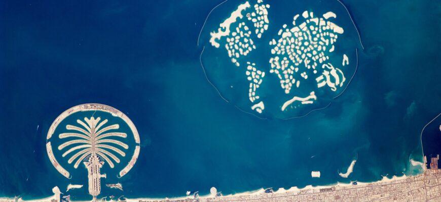 Фото архипелага The World Islands