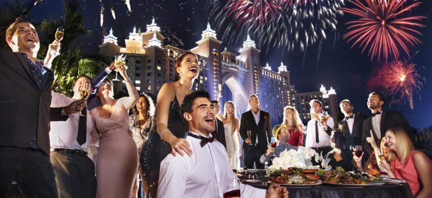 Новый год в роскошном отеле Дубая