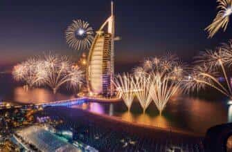 Новогодний Дубай