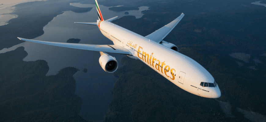 Emirates сообщила о масштабах перевозок за летние месяцы