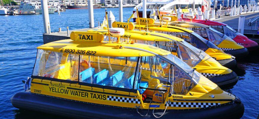 Городское водное такси в Абу-Даби