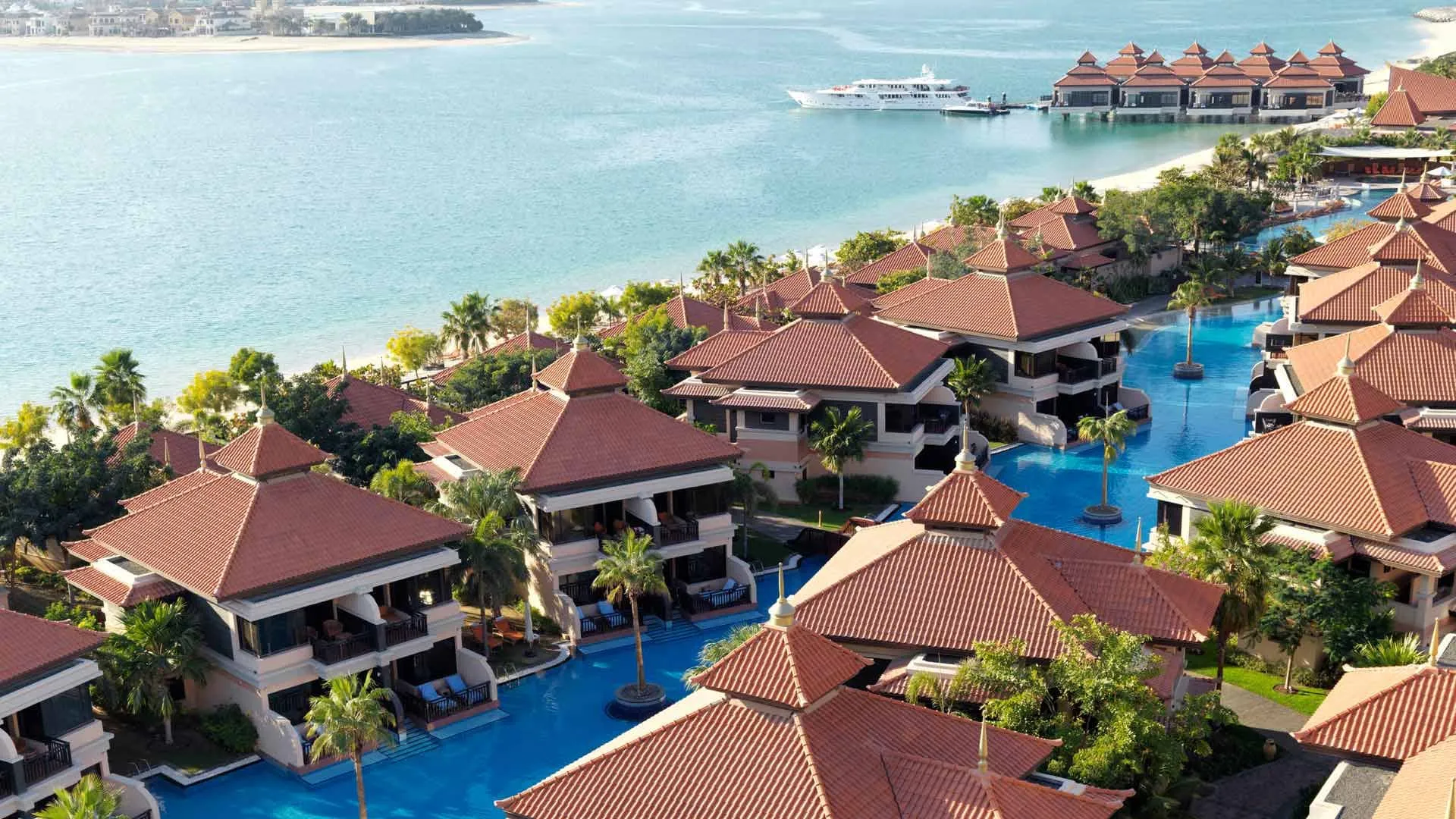 Роскошный курорт на острове Пальма Джумейра в Дубае-Anantara The Palm Dubai Resort