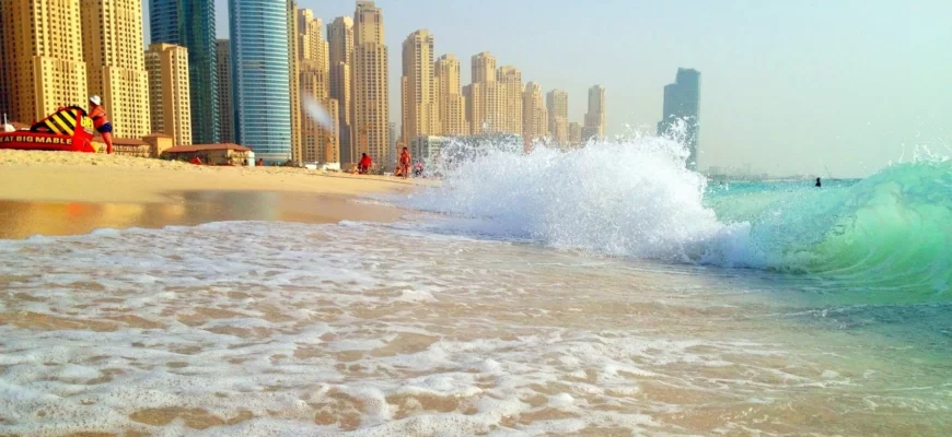 Пляжи в Дубае