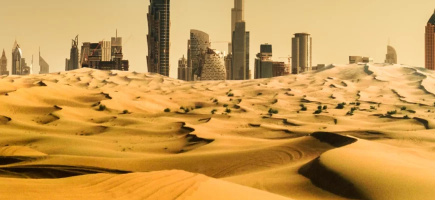 Дюны в Абу Даби