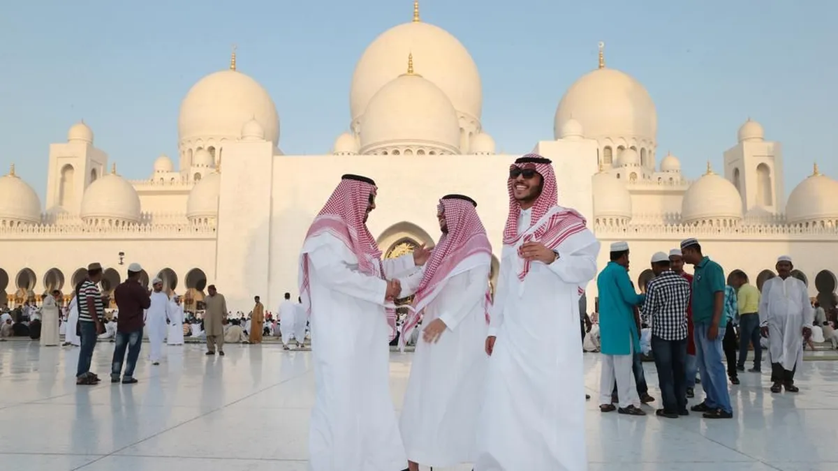 ОАЭ Мечеть шейха Зайда в Абу-Даби