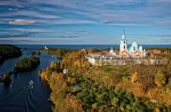 Карелия остров Валаам монастырь